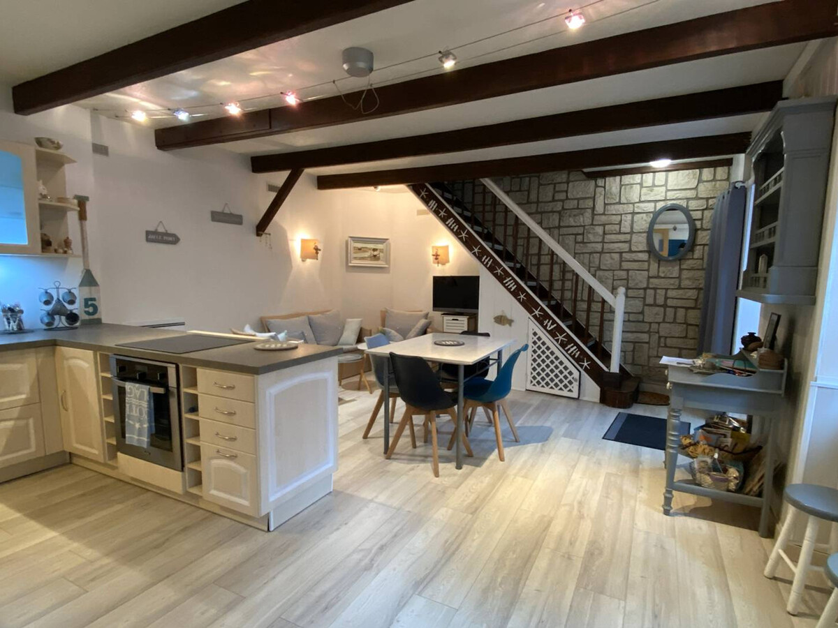 Maison de pêcheur rénovée, cour fermée, 100m du port - Photo 2
