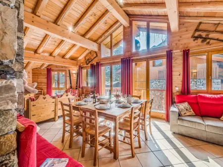Location chalet à Tignes, Chalet 5 chambres, 4 salles de bain, sauna à Tignes