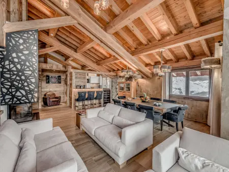 Chalet de luxe à Tignes avec sauna et Jacuzzi, Location Chalet 10 personnes à Tignes - Photo 2
