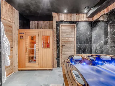Chalet de luxe à Tignes avec sauna et Jacuzzi, Location Chalet 10 personnes à Tignes - Photo 15