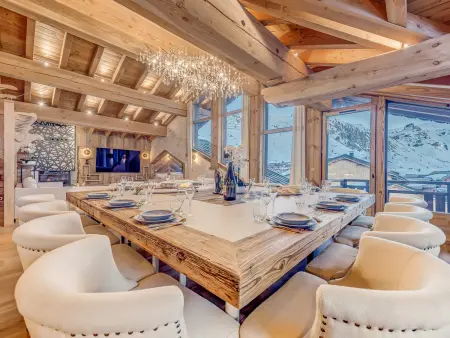 Chalet 5* à Tignes - 450m² - 16 pers - Sauna, Jacuzzi, Salle de jeu - Photo 1