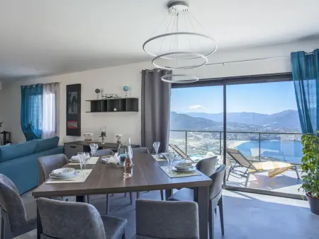 Villa No Stress - Vue golfe du Valinco, climatisée : photo 7