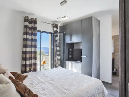 Villa No Stress - Vue golfe du Valinco, climatisée : photo 26