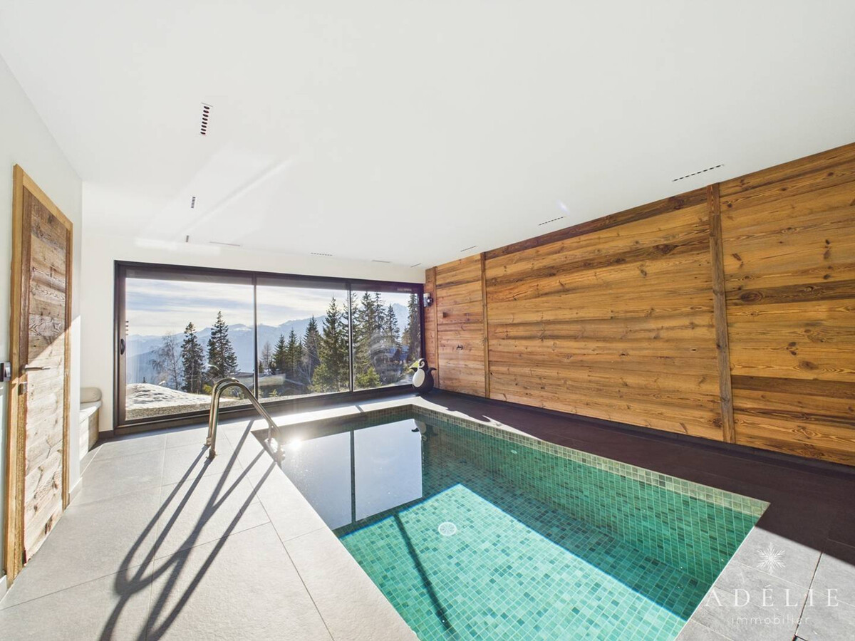Chalet 5 étoiles avec piscine, sauna et ski room à La Rosière - Photo 31