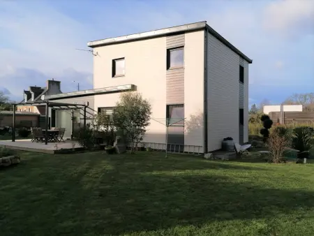 Villa bois avec jardin, terrasse, WIFI, proche centre et plage à Trébeurden - Photo 11