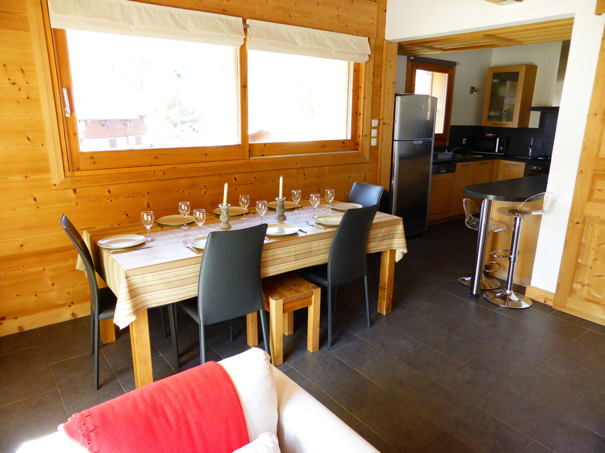 Chalet Champelet 8 pers. – Vue glacier et terrasse - Photo 3