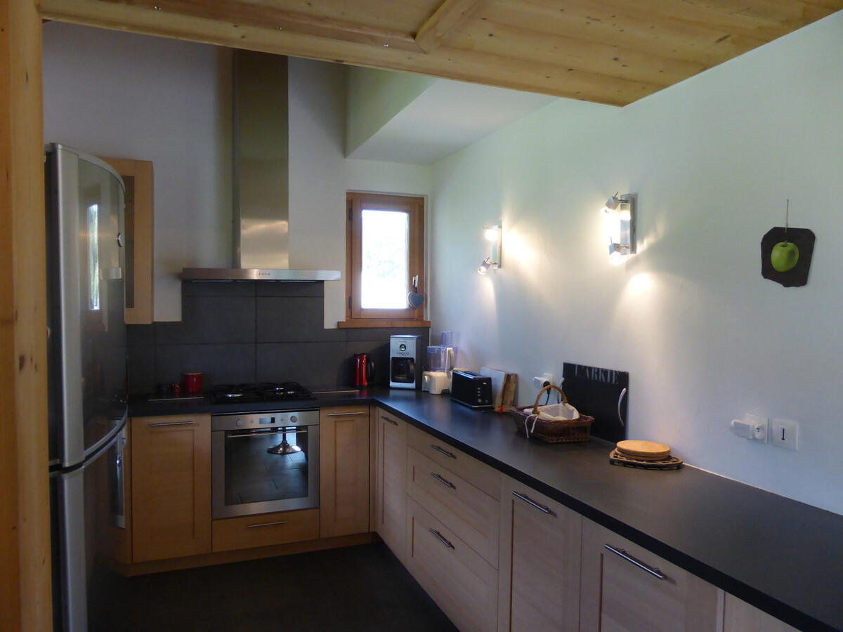 Chalet Champelet 8 pers. – Vue glacier et terrasse - Photo 5