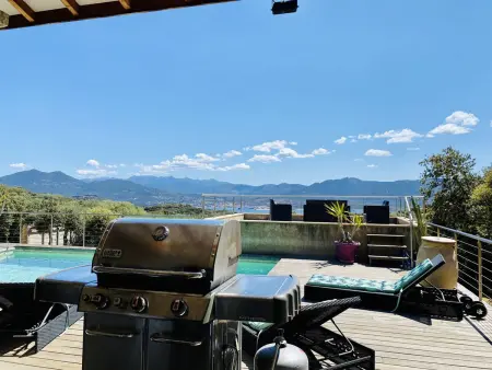 Villa 8 pers. Olmeto avec piscine privée et vue mer : photo 12