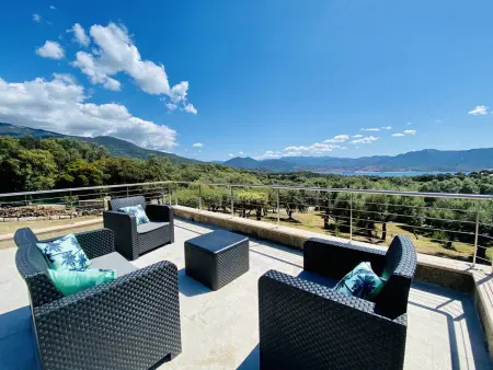 Villa 8 pers. Olmeto avec piscine privée et vue mer : photo 15