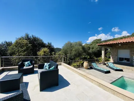 Villa 8 pers. Olmeto avec piscine privée et vue mer : photo 20