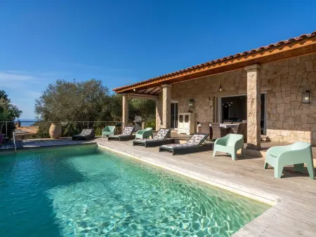 Villa 8 pers. Olmeto avec piscine privée et vue mer : photo 27