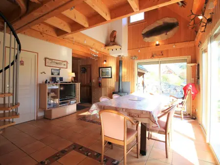 Chalet La Fougère 8 pers., terrain, vue Sancy : photo 2