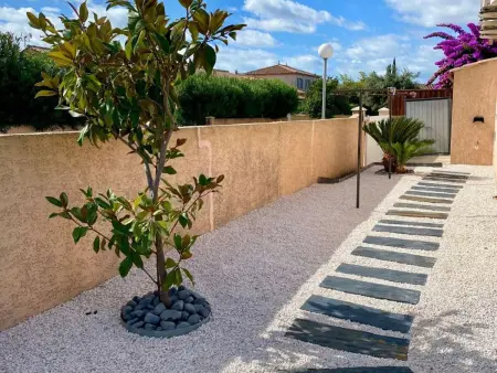 Maison plain-pied climatisée à Mèze, 6 pers., jardin clos : photo 3