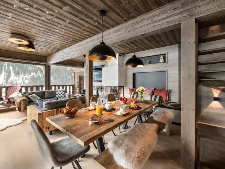 Location chalet à Châtel, Chalet en Bois avec Spa et Sauna à Châtel, 10 Couchages