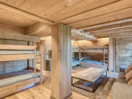 Chalet rénové 6 chambres à Megève, proche pistes Rochebrune, jardin, garage, 12 personnes - Photo 13