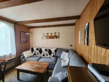 Chalet atypique 10 pers à Samoëns, terrasse et jardin : photo 3