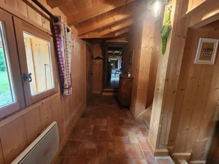 Chalet atypique 10 pers à Samoëns, terrasse et jardin : photo 9