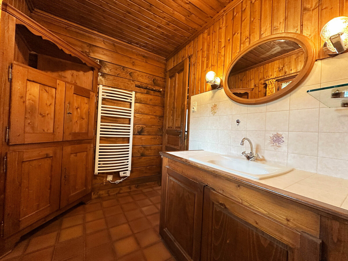 Chalet Justine à Samoëns : jardin, cheminée, 6 personnes - Photo 7
