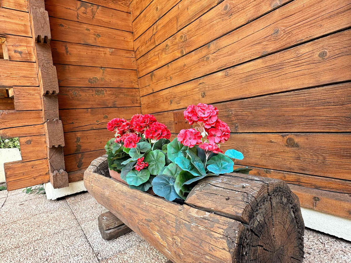 Chalet Justine à Samoëns : jardin, cheminée, 6 personnes - Photo 14