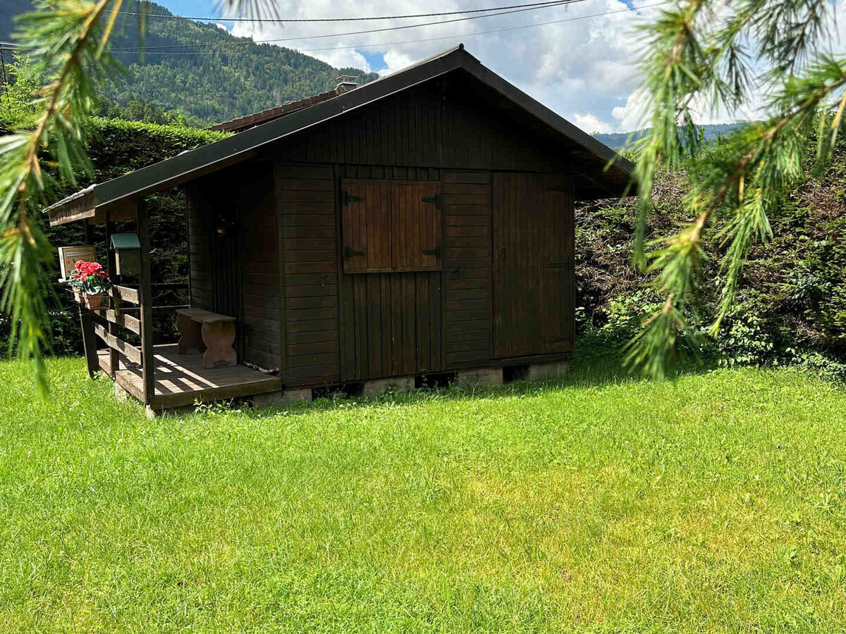 Chalet Justine à Samoëns : jardin, cheminée, 6 personnes - Photo 16