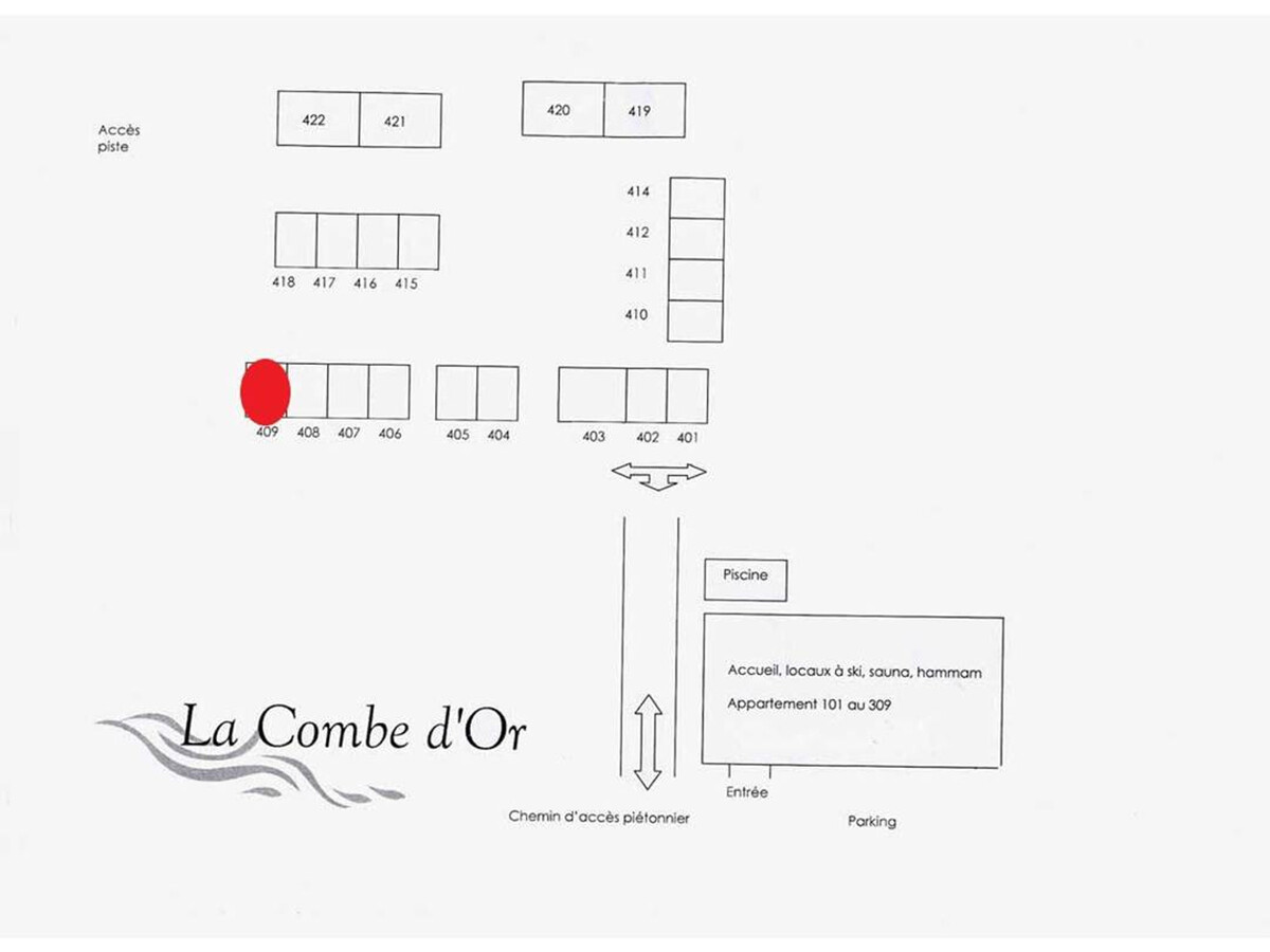 Duplex standing avec piscine, sauna et hammam aux Orres - Photo 14