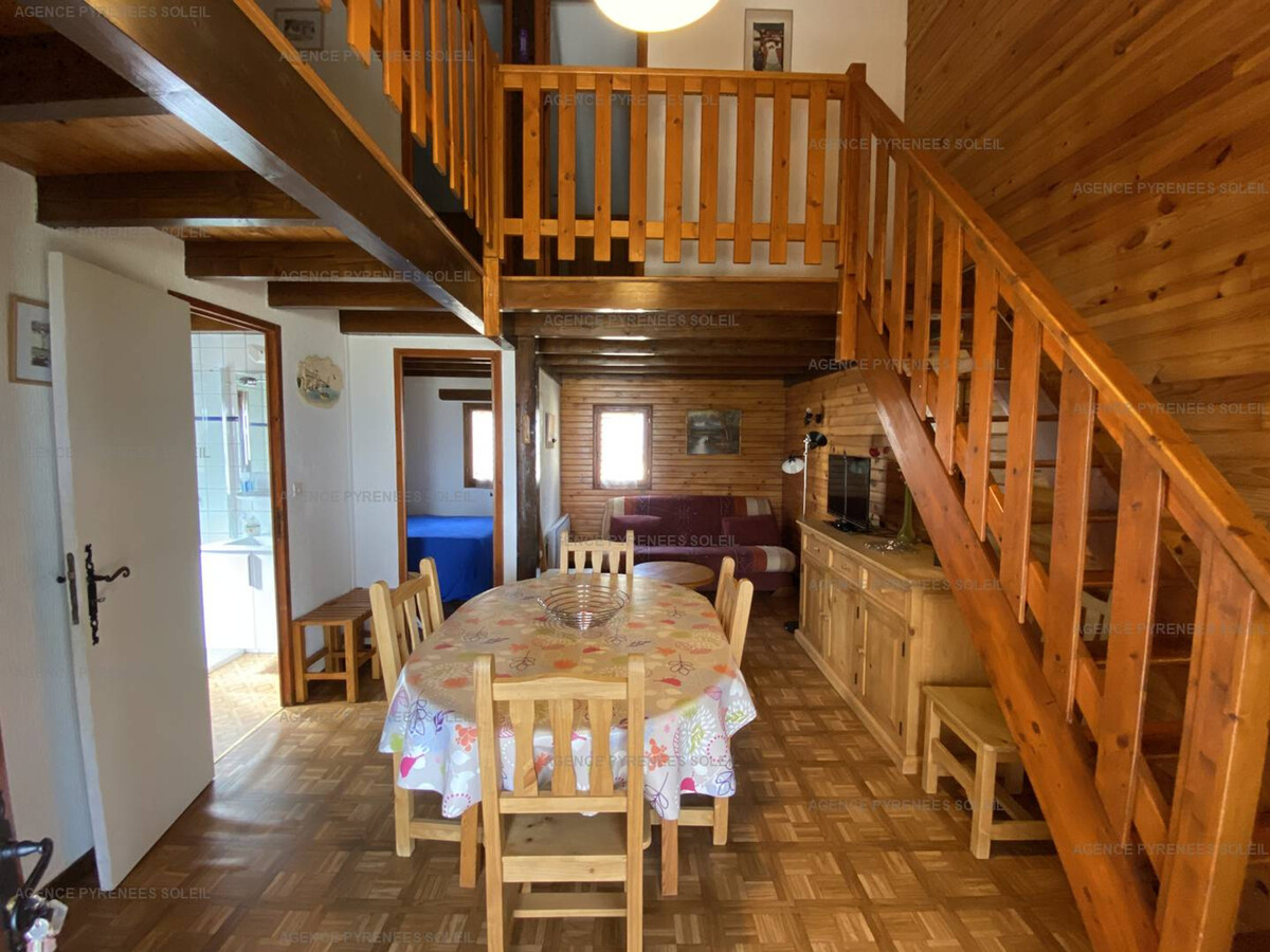 Chalet 6 pers. Les Angles, garage, véranda vue lac - Photo 1