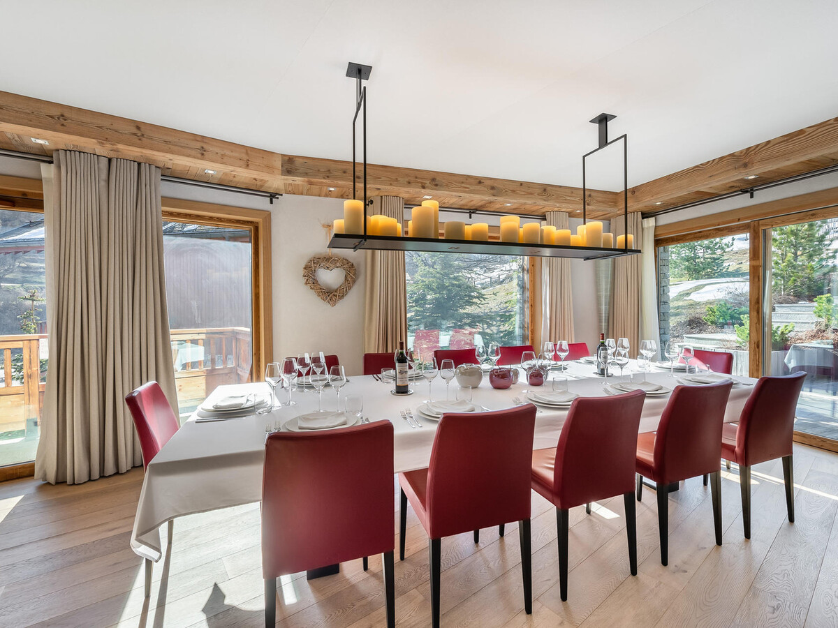 Chalet Les Sorbiers, 6 chambres, spa & chef à Méribel - Photo 4