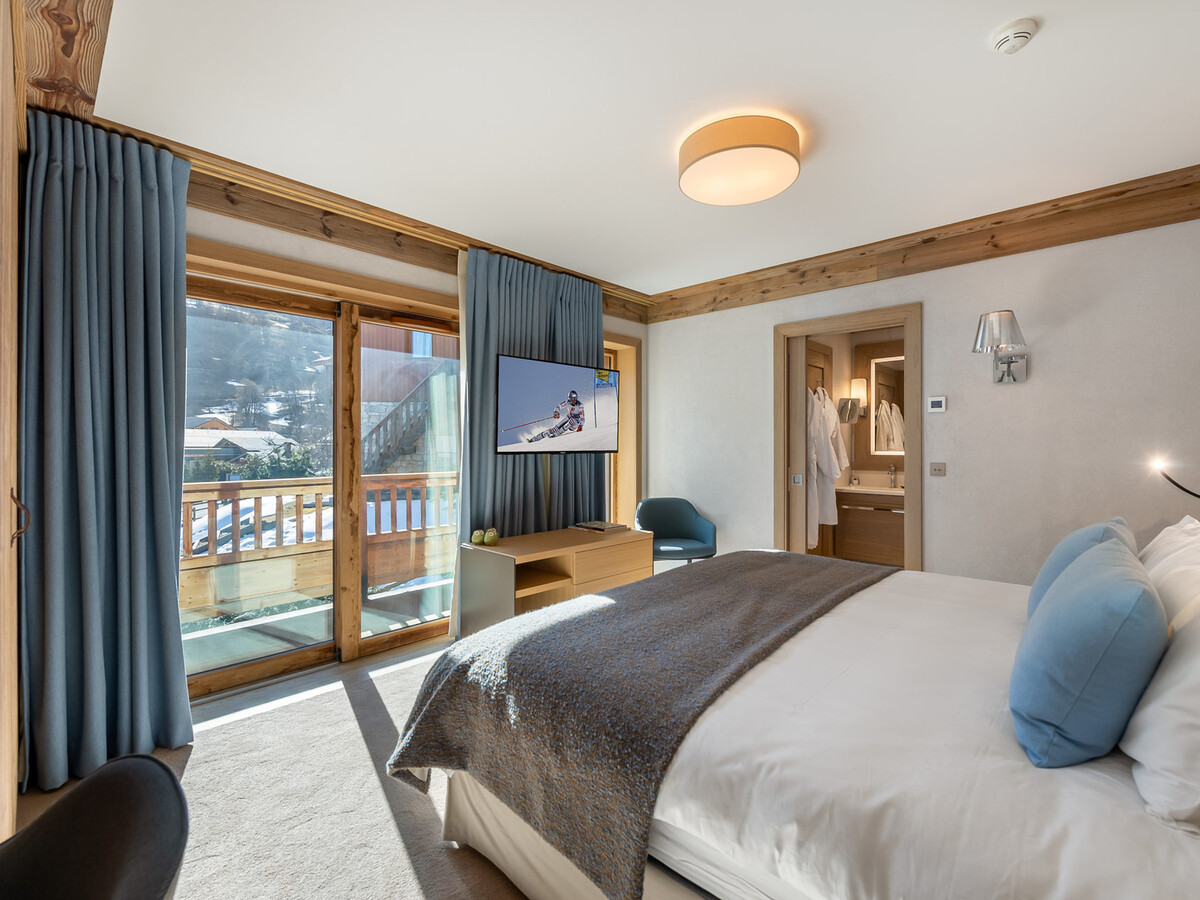Chalet Les Sorbiers, 6 chambres, spa & chef à Méribel - Photo 9