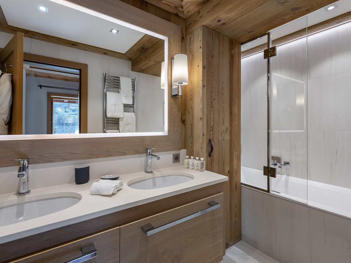 Chalet Les Sorbiers, 6 chambres, spa & chef à Méribel - Photo 10