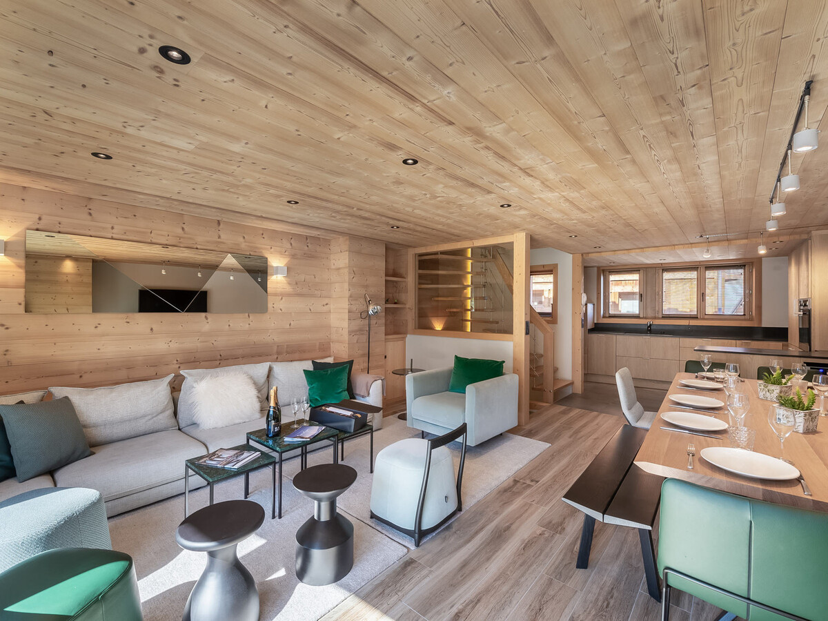 Le Hors Pistes, chalet moderne 5 chambres avec sauna à Méribel - Photo 1