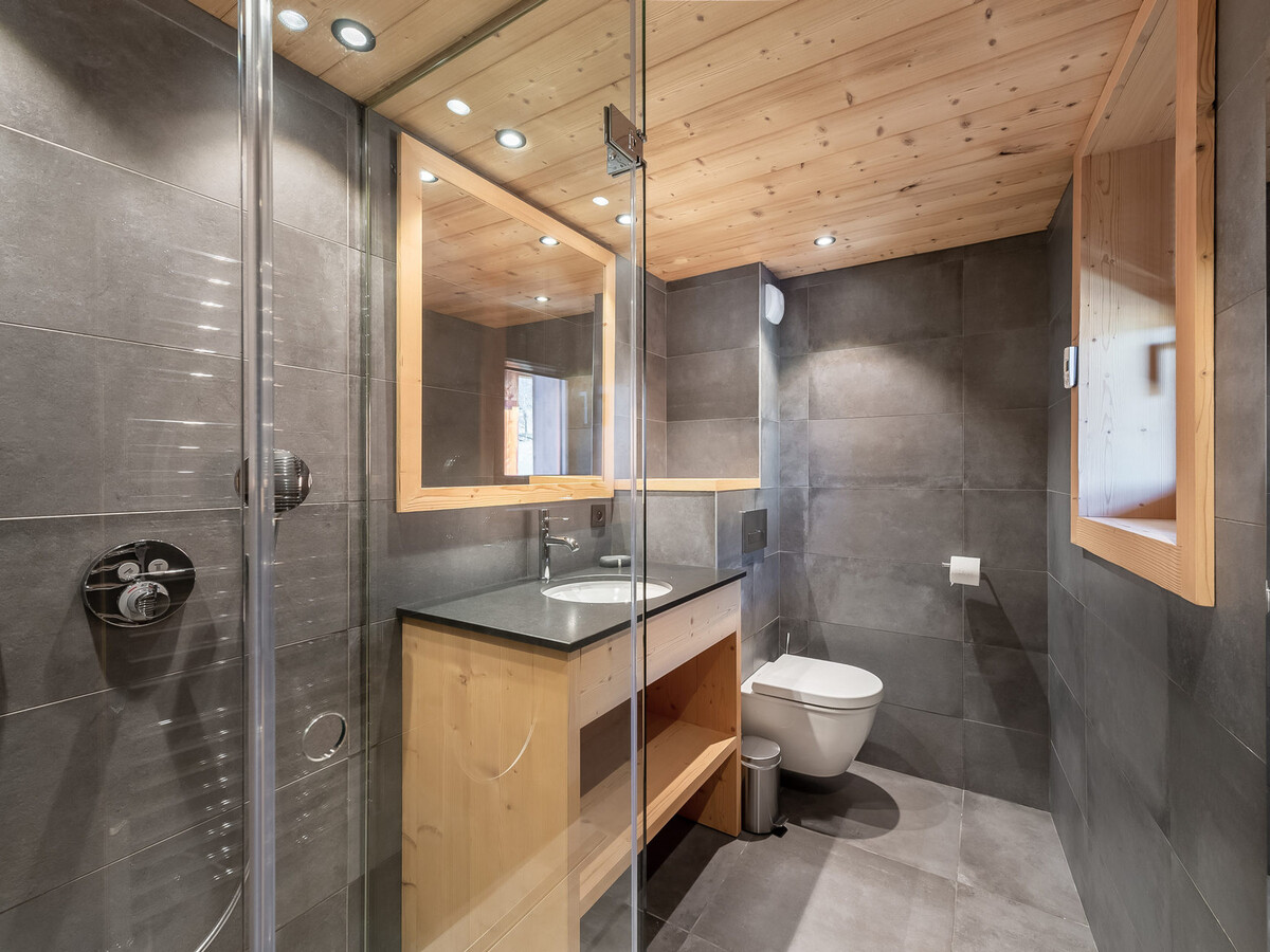 Le Hors Pistes, chalet moderne 5 chambres avec sauna à Méribel - Photo 8
