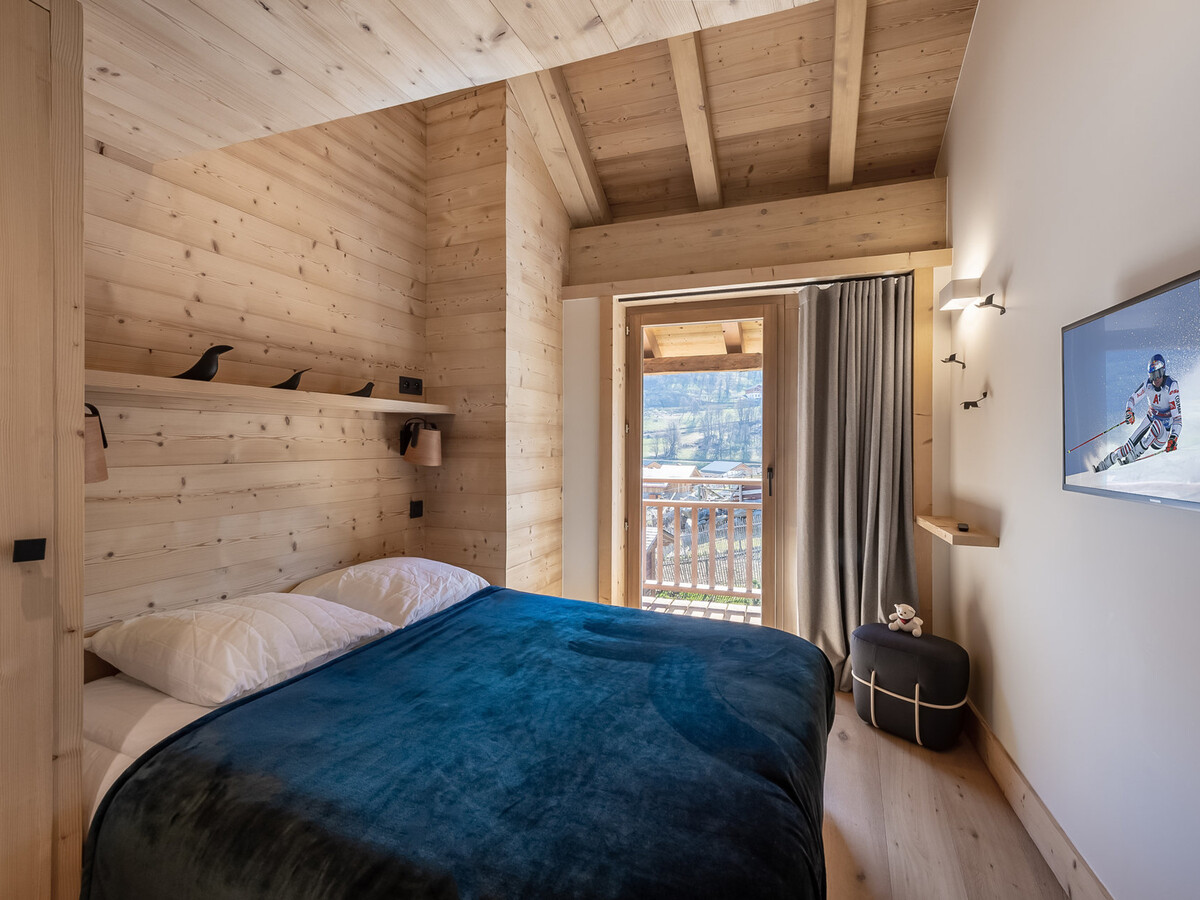 Le Hors Pistes, chalet moderne 5 chambres avec sauna à Méribel - Photo 9