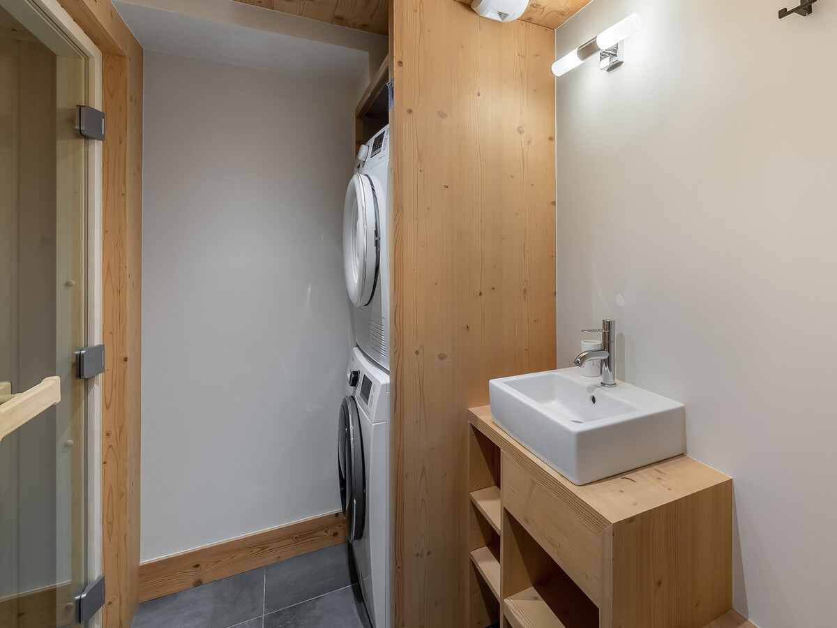 Le Hors Pistes, chalet moderne 5 chambres avec sauna à Méribel - Photo 14