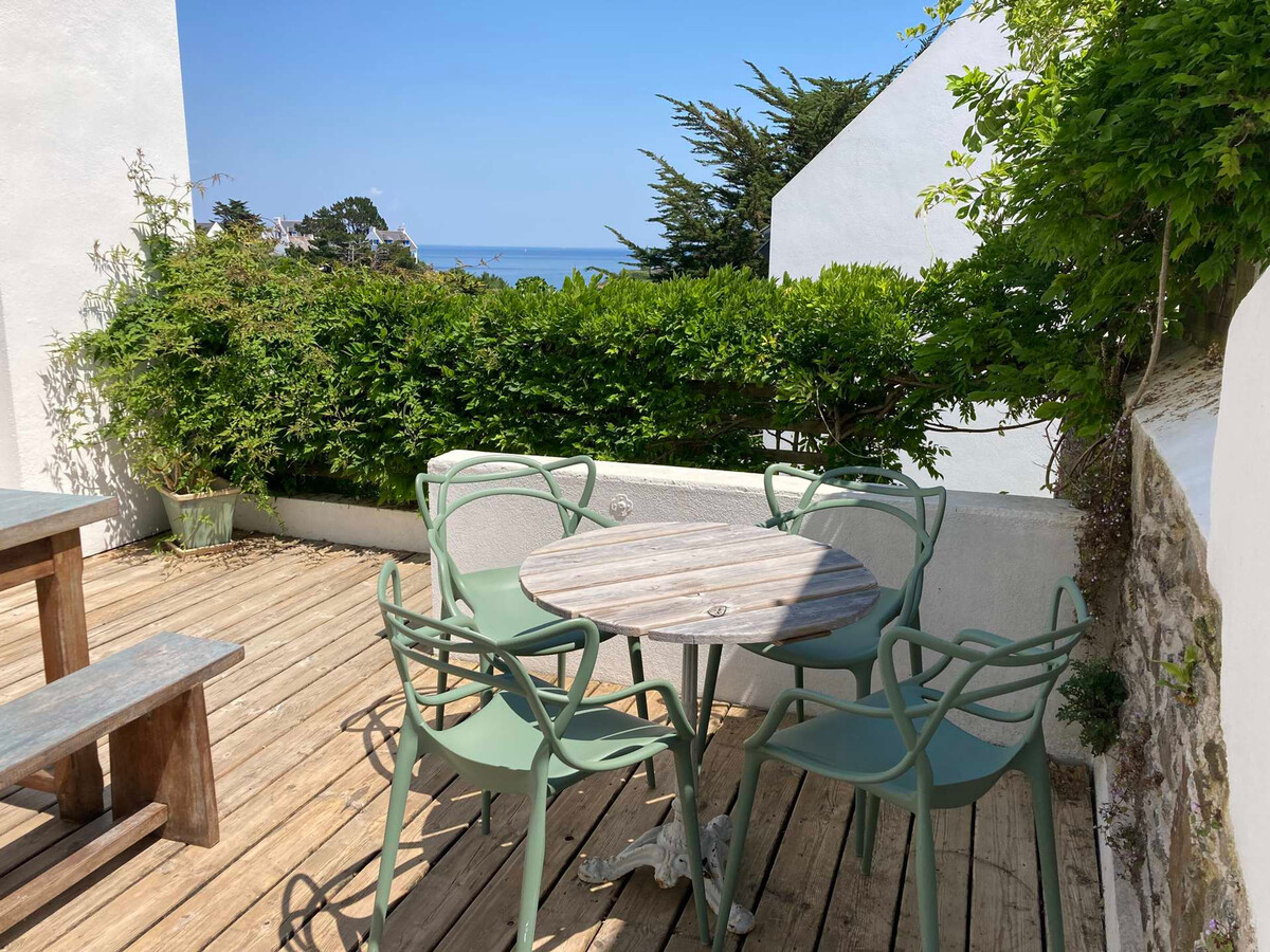 Villa bohème chic avec vue sur le port à Sauzon - Photo 3