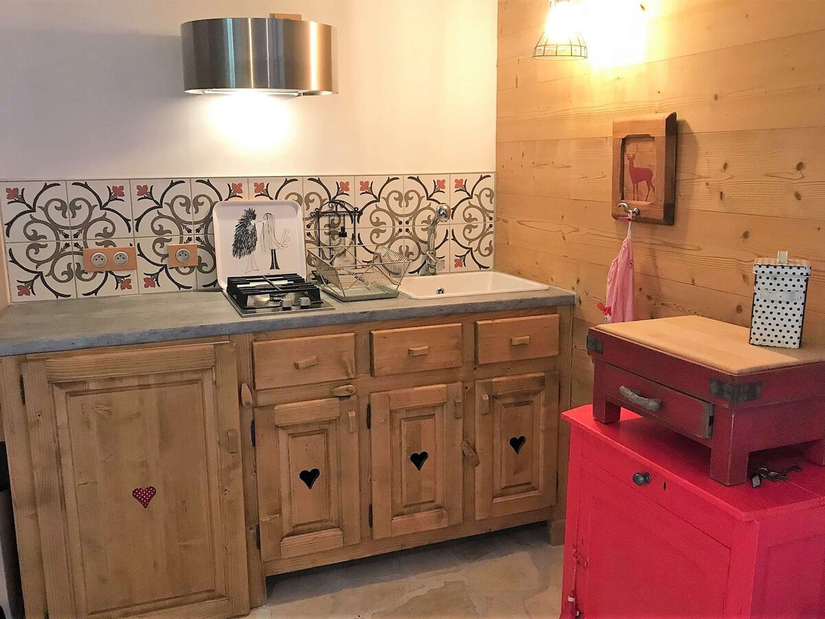 Chalet 14 pers. à Arêches-Beaufort, studio indépendant et cheminée - Photo 12