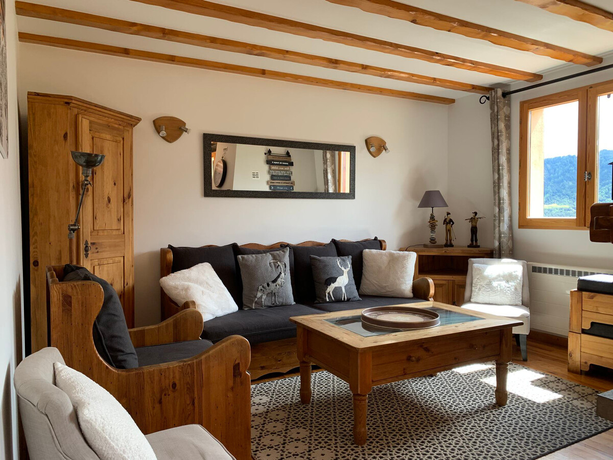 Chalet 4 chambres Pra-Loup, terrasse sud et jardin - Photo 1