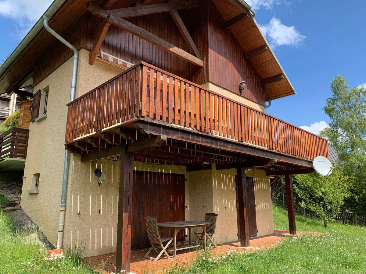 Chalet 4 chambres Pra-Loup, terrasse sud et jardin - Photo 7