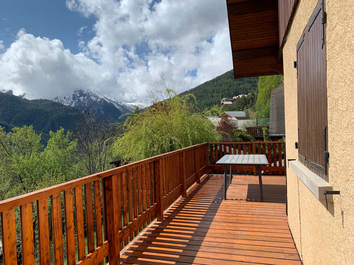 Chalet 4 chambres Pra-Loup, terrasse sud et jardin - Photo 12