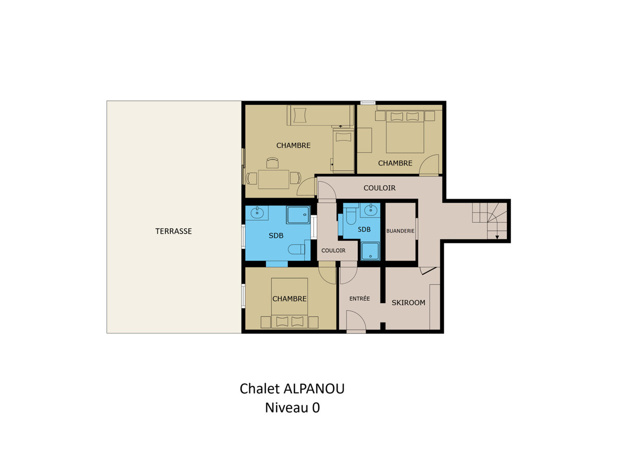 Chalet ALPANOU 4★ – 12 pers, 5 ch, vue sommets - Photo 23