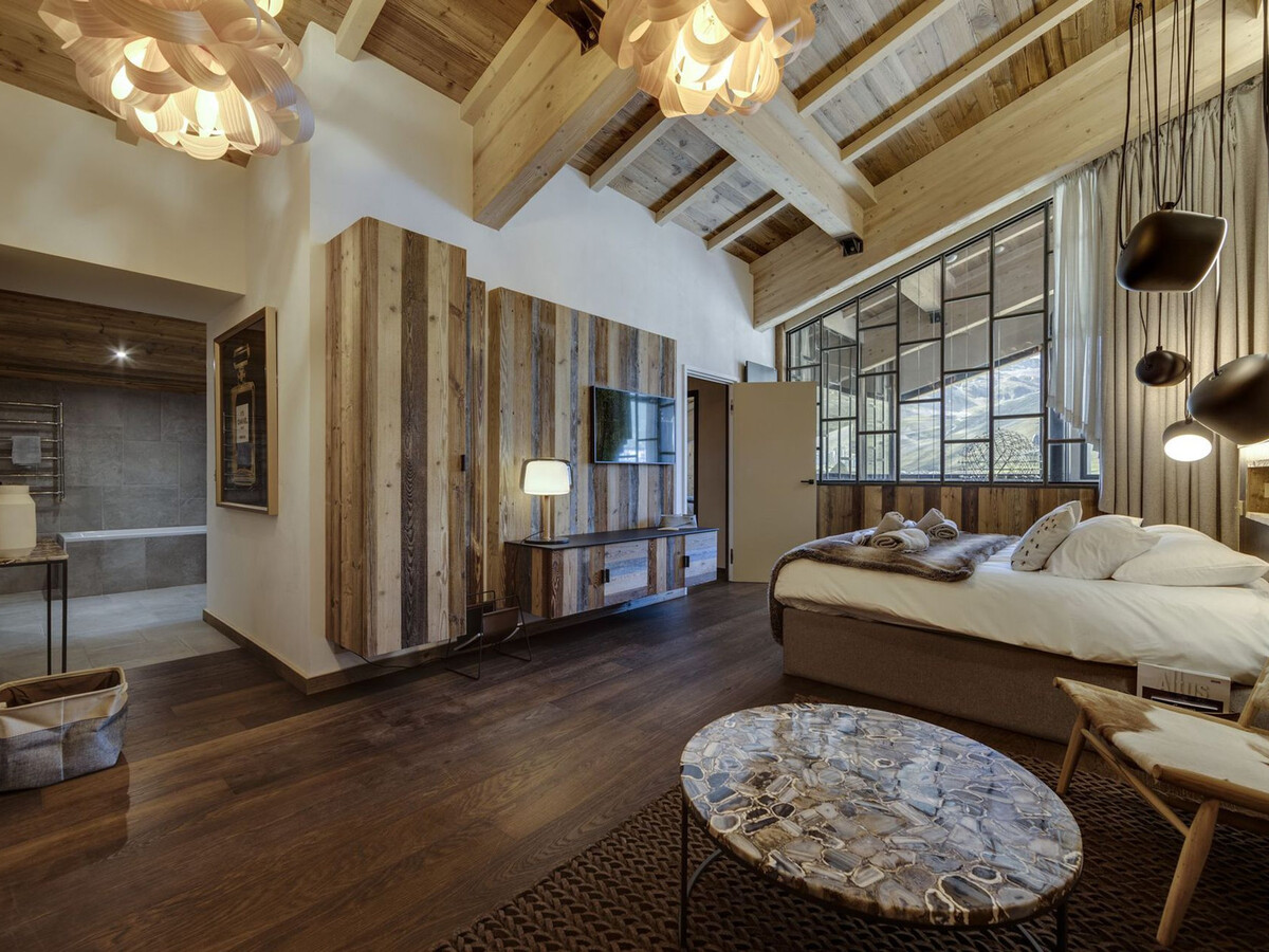 Appartement 5 chambres avec spa et vue lac à Tignes - Photo 11