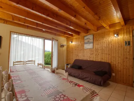 Chalet 50m² Morillon, terrasse ouest & Lac Bleu à 50m : photo 4
