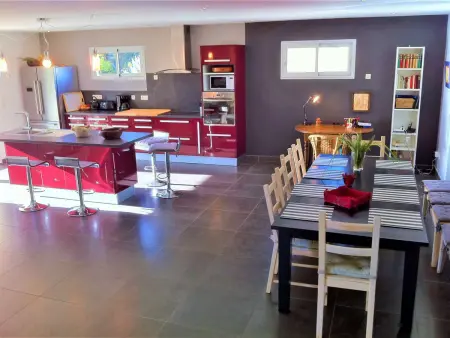 Villa Moderne à Vagnas: Piscine Chauffée, 6 Pers, Proche Vallon Pont d’Arc - Photo 5