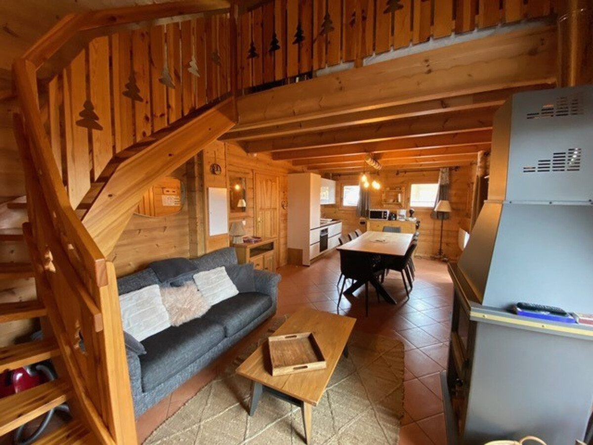Chalet 10 pers., 4 chambres, terrasse et piscine à La Joue du Loup - Photo 3