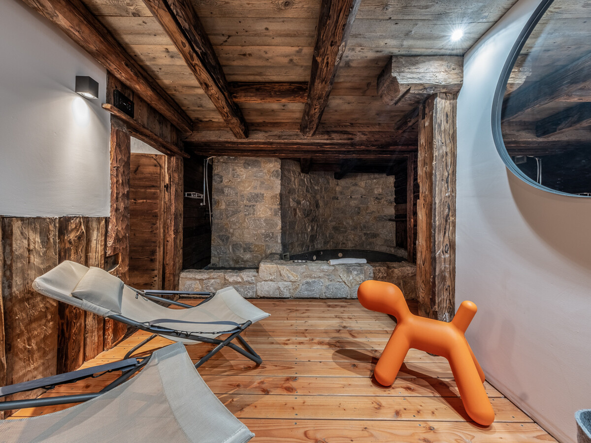 Chalet 10 pers. avec spa, jacuzzi et hammam à Courchevel - Photo 25