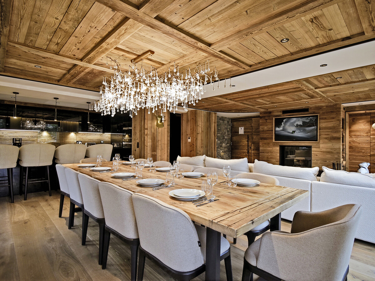 Chalet Airelles - 7 chambres, spa et conciergerie à Méribel - Photo 8