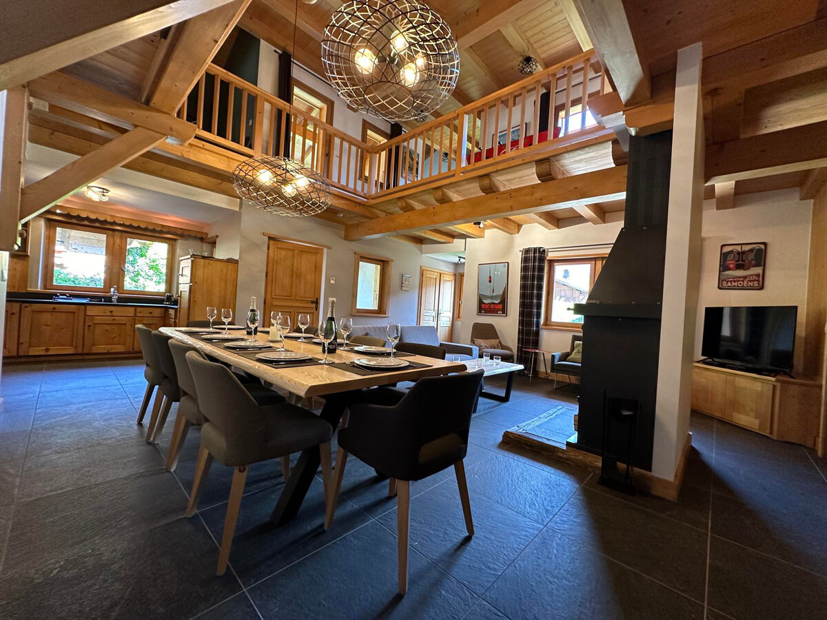 Chalet Nahuel Huapi 14 pers., vue montagne à Samoëns - Photo 2
