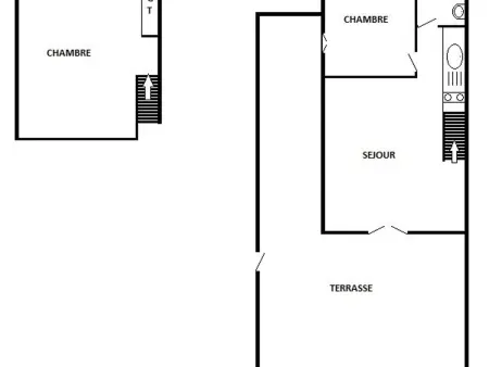 Villa T3 avec terrasse, 6 couchages, proche plage et commerces, quartier calme, parking privé - Photo 9