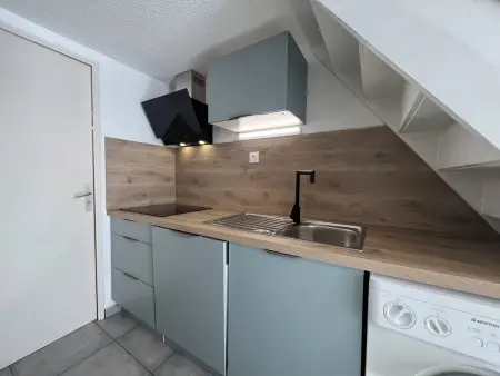 Villa T3 avec terrasse, 6 couchages, proche plage et commerces, quartier calme, parking privé - Photo 10