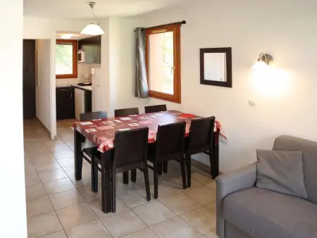 Chalet mitoyen aux Orres avec piscine chauffée, sauna, hammam - skis aux pieds - 6 pers. - Photo 1
