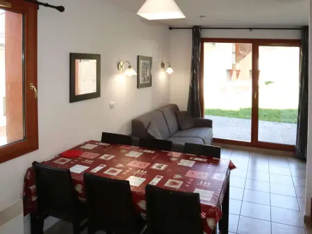 Chalet mitoyen aux Orres avec piscine chauffée, sauna, hammam - skis aux pieds - 6 pers. - Photo 2